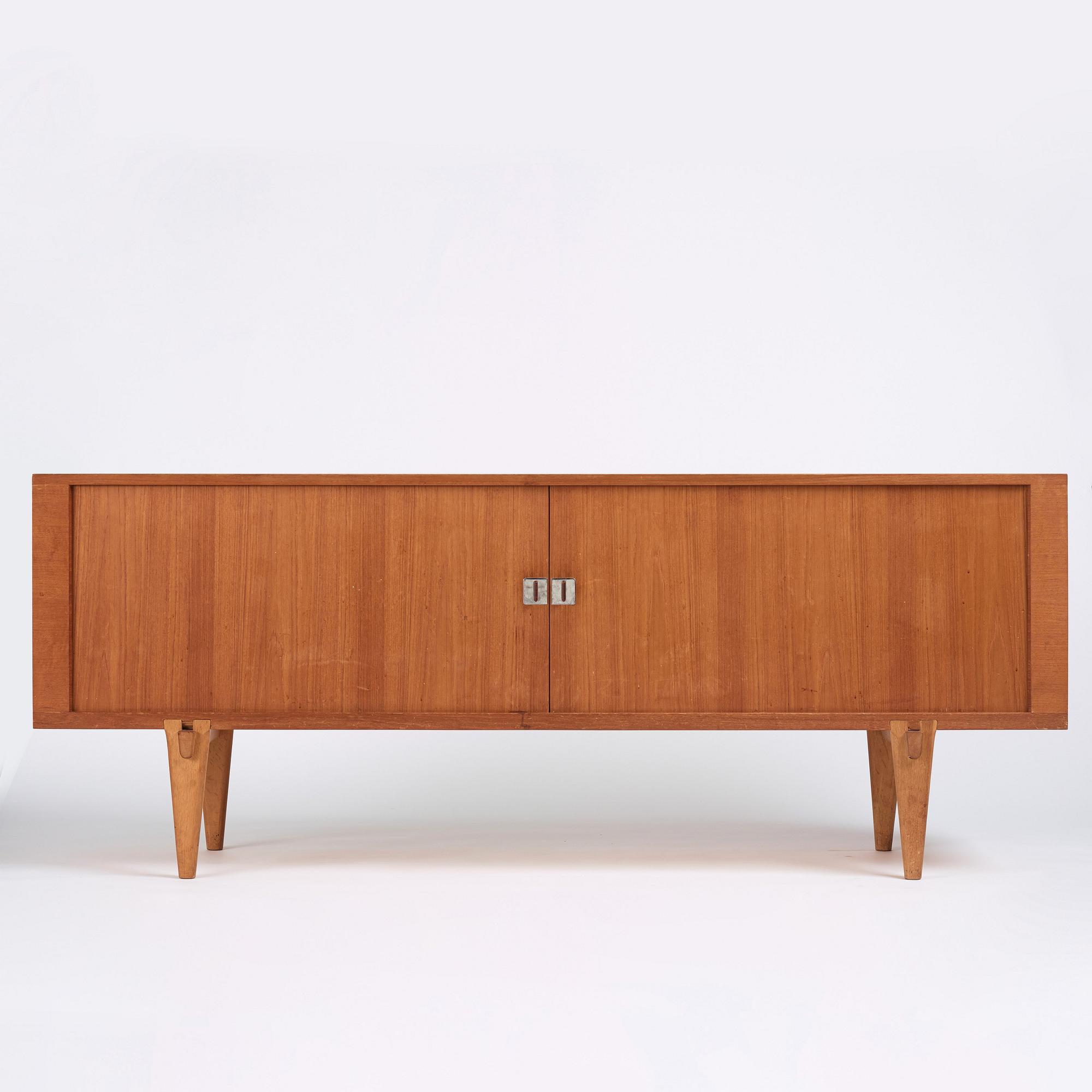 Hans J. Wegner, a teak 'RY-25' sideboard, RY-Møbler, Denmark 1950s-1960s.
