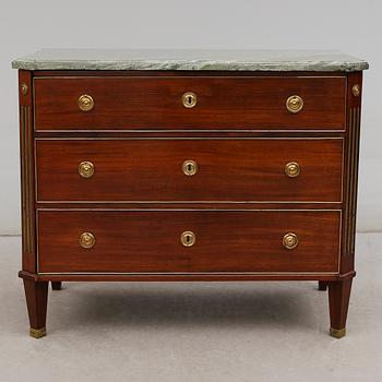 BYRÅ, sengustaviansk, tidigt 1800-tal.