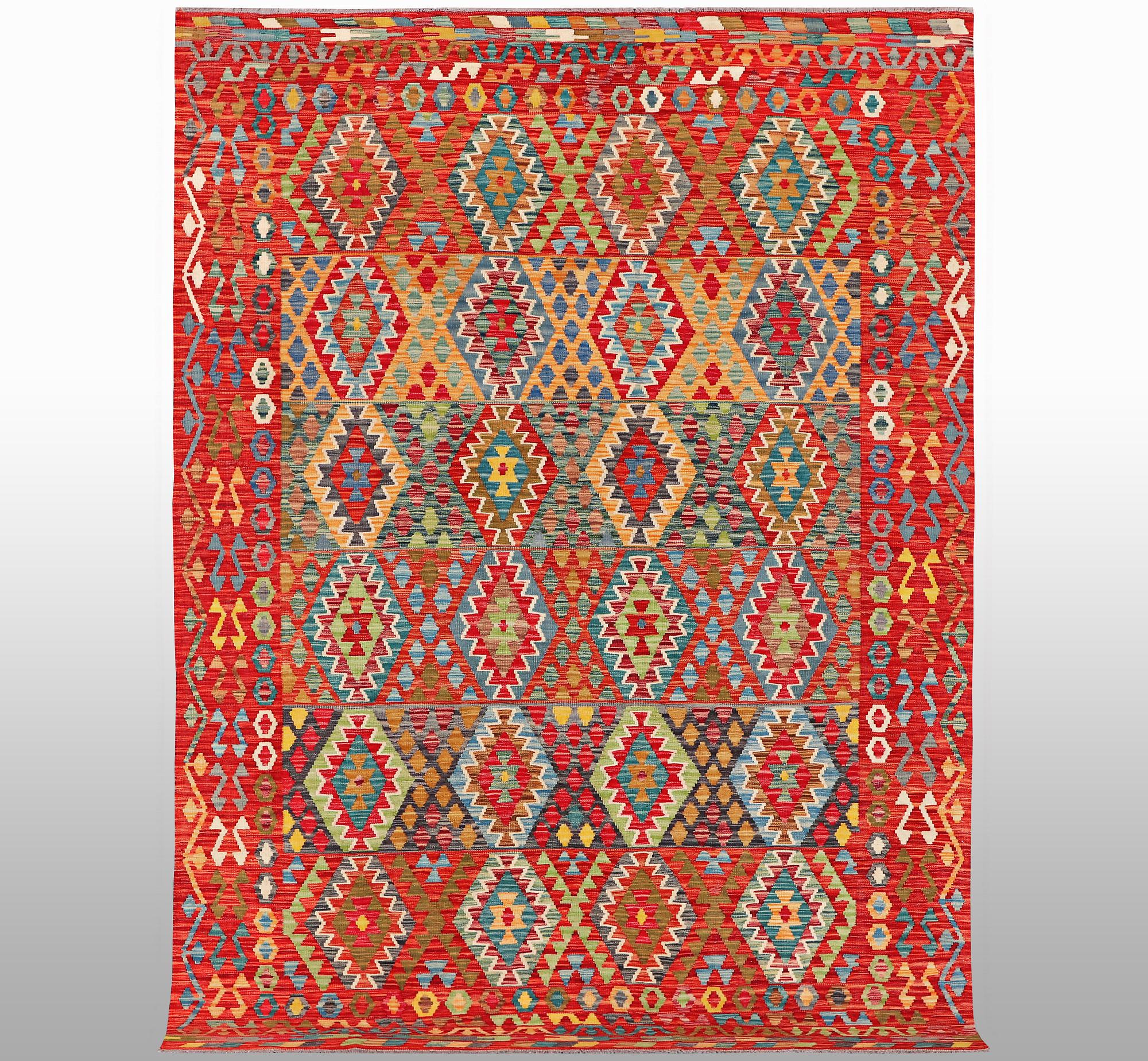 A carpet, kilim, ca 297 x 202 cm.