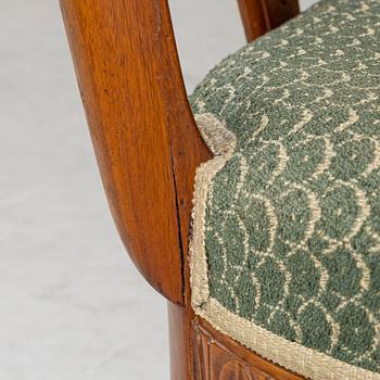 Eugen Höglund, chairs 4 pcs, Vetlanda, 1930s/40s.