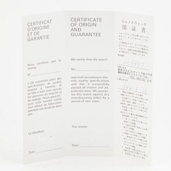 HERMÈS, "Medor", wristwatch, 23 x 32 mm.