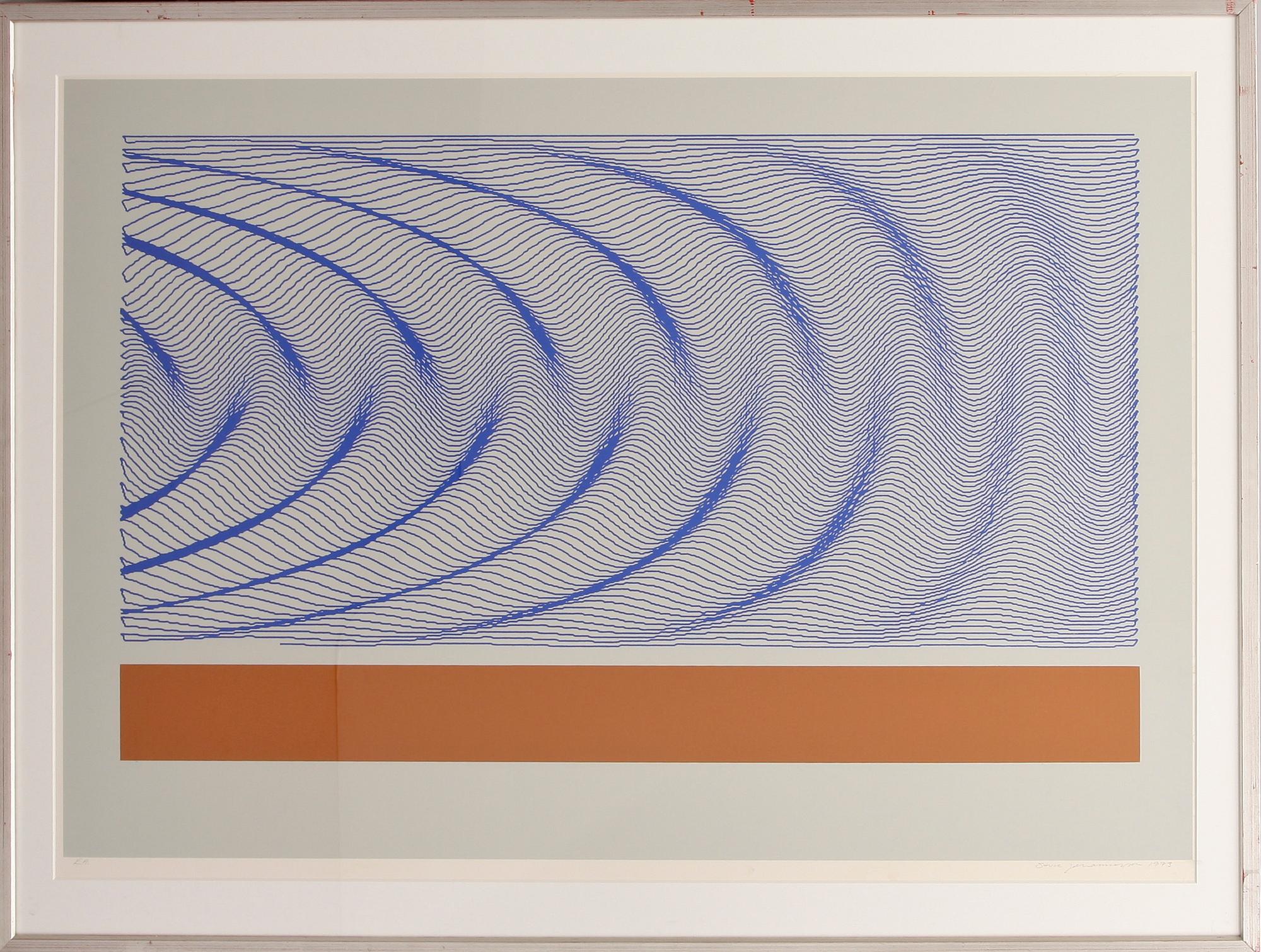 STURE JOHANNESSON, färglitografi, sign o dat 1973, E.A.