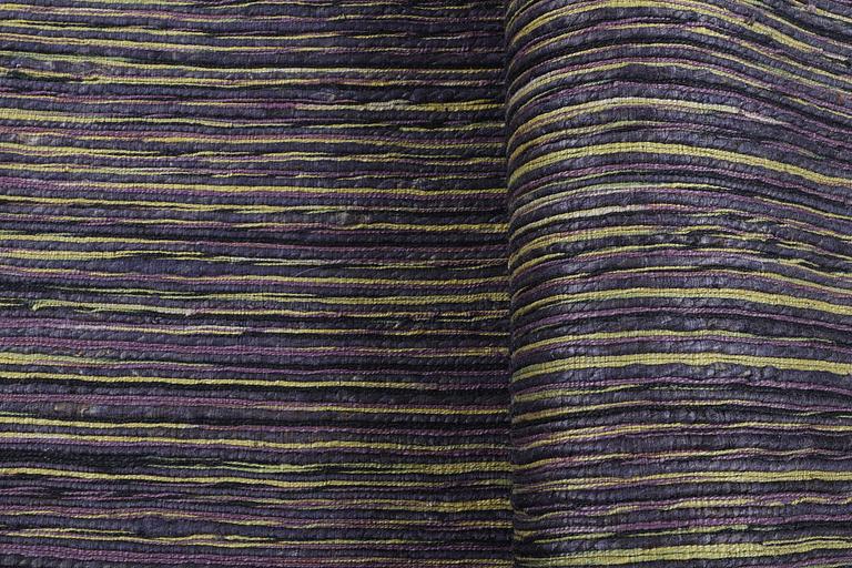 An oriental flat weave carpet, c. 224 x 161 cm.