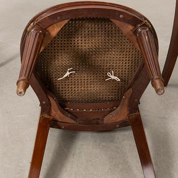 Chairs, 4 pcs, first half of the 20th century.