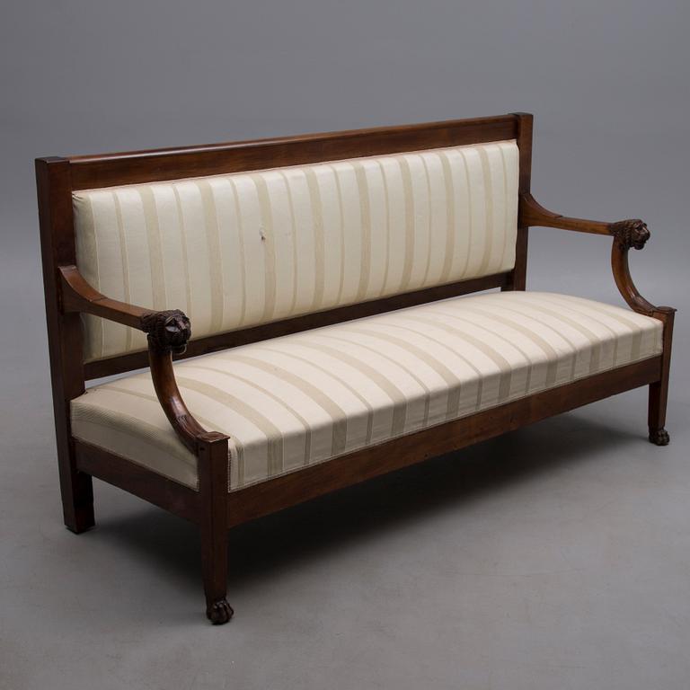 SOFFA, empire, troligen Ryssland, 1800-talets början.