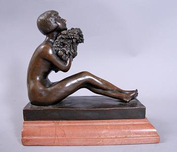 SKULPTUR, brons, 1900/2000-tal.