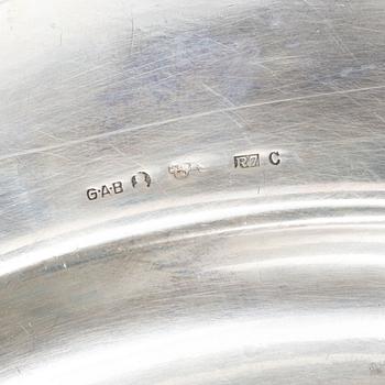 Guldsmedsaktiebolaget (GAB), Dish, silver, Stockholm 1919.