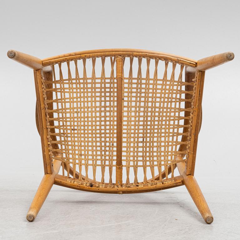 Hans J. Wegner, a pair of "JH 501" armchairs, Johannes Hansen, Denmark, 1950's/60's.