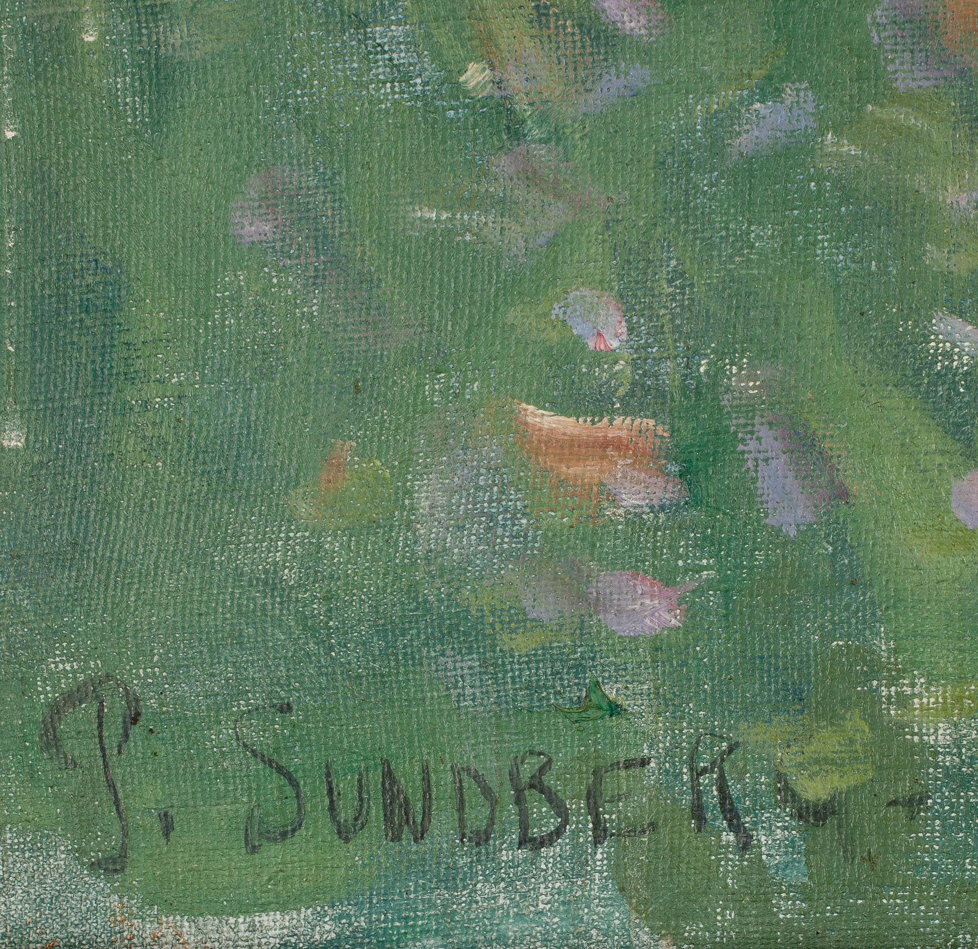 PER AUGUST SUNDBERG, olja på duk, signerad.