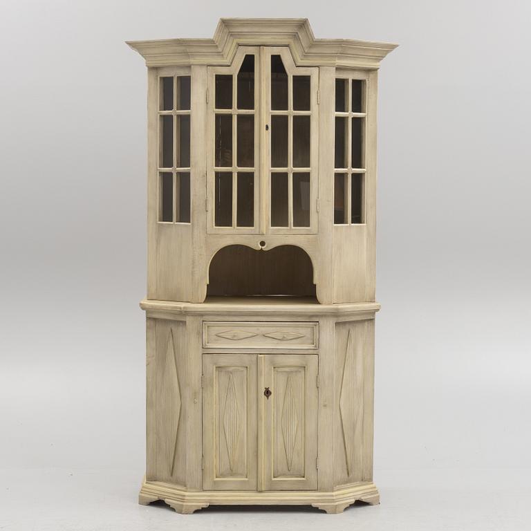 Display cabinet, circa 1900.