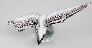 SKULPTUR, glas, FM Konstglas, Ronneby, 1900-talets andra hälft.