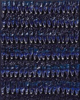 907. Arman (Armand Pierre Fernandez), "Monochrome Accumulation no. 3003".