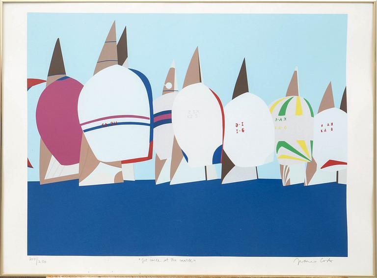 Franco Costa, "Get inside at the mark".