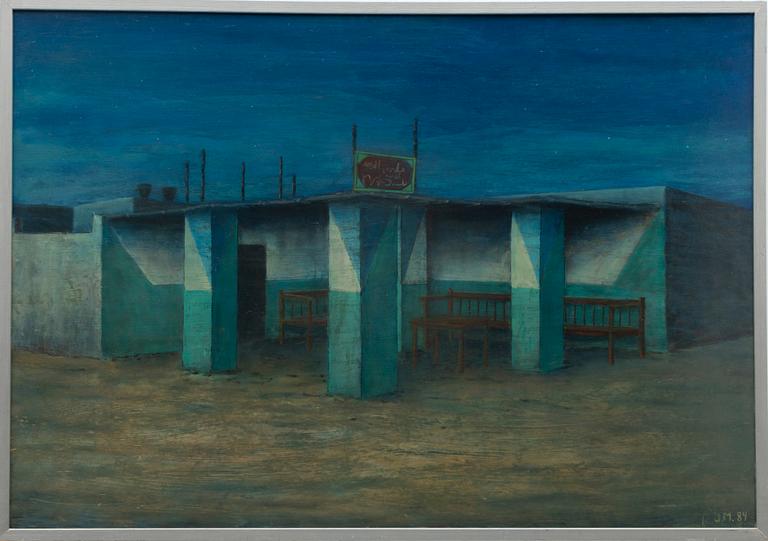 Jörgen Melanton, The deserted serving area.