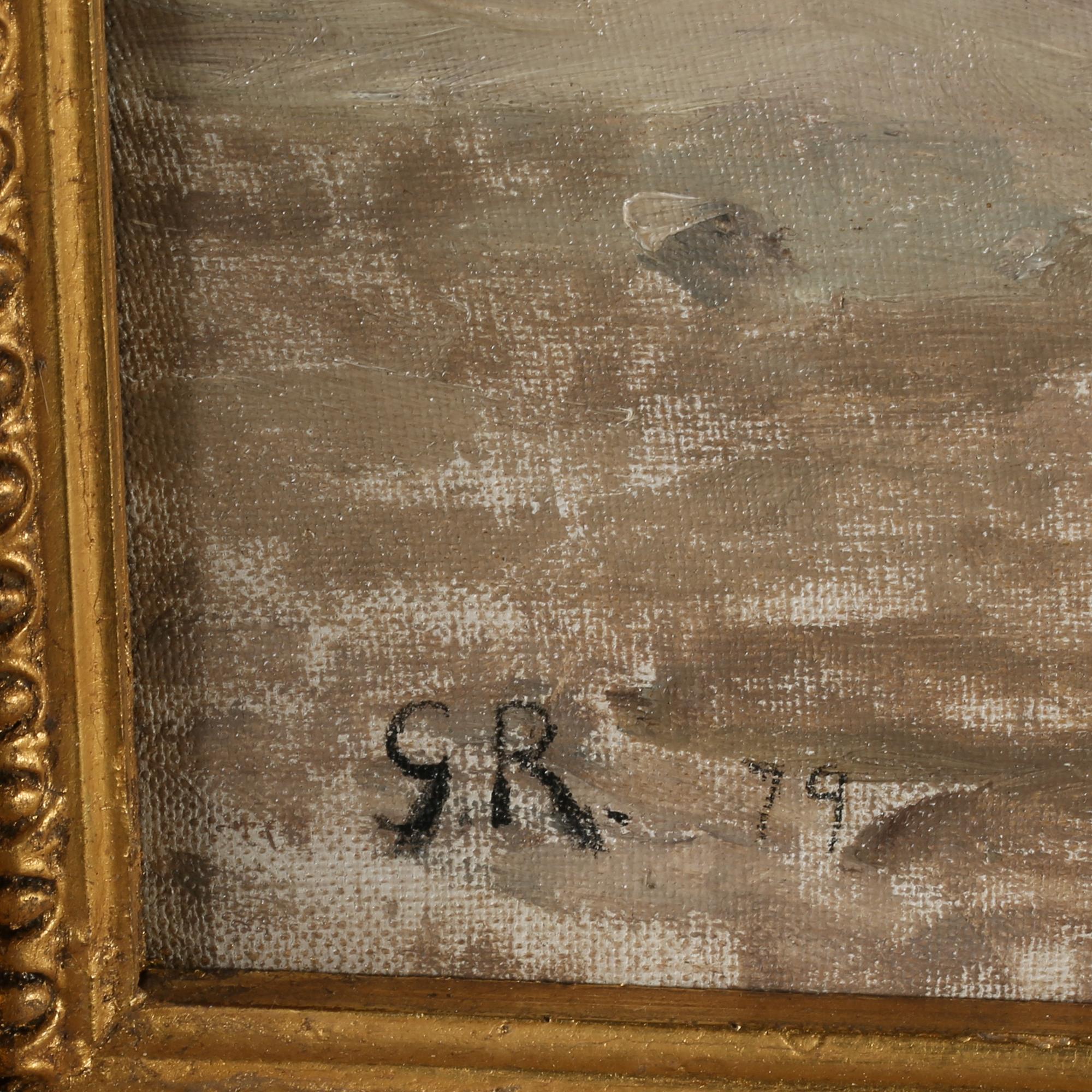 GUSTAV RUDBERG, olja på duk, monogramsignerad och daterad 79.