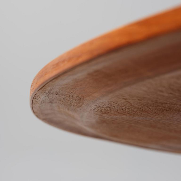Finn Juhl, a teak dining table, Niels Vodder, Denmark, 1960s.