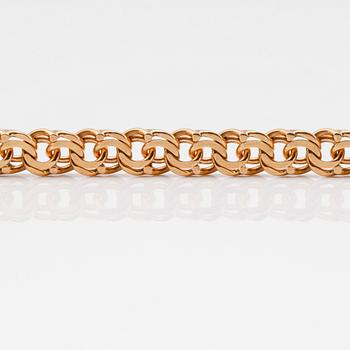 ARMBAND, 18K guld, svenska stämplar, 1964. Vikt ca 27 g.