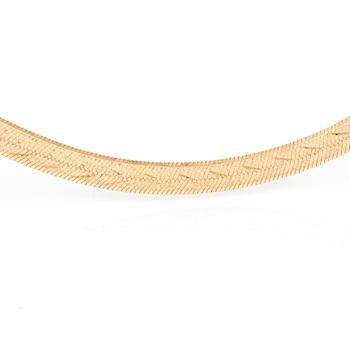 HALSBAND, 18K guld, Italien.