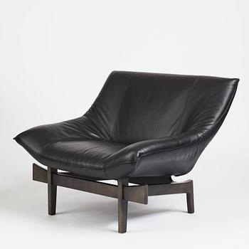 Takashi Okamura & Erik Marquardsen, a "model 84" sofa and easy chair, Nelo / Roche Bobois, post 1984.
