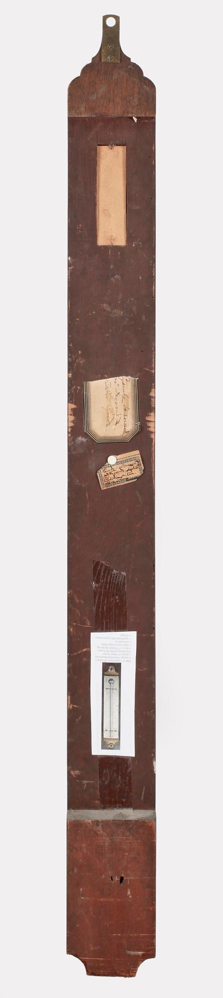 BAROMETER, Johan Gustaf Hasselström, märkt IGH, omkring sekelskiftet 1700/1800.