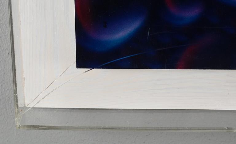ERIC H OLSON, cibachrome, monterad i plexiglas, signerad och numrerad 1/1.