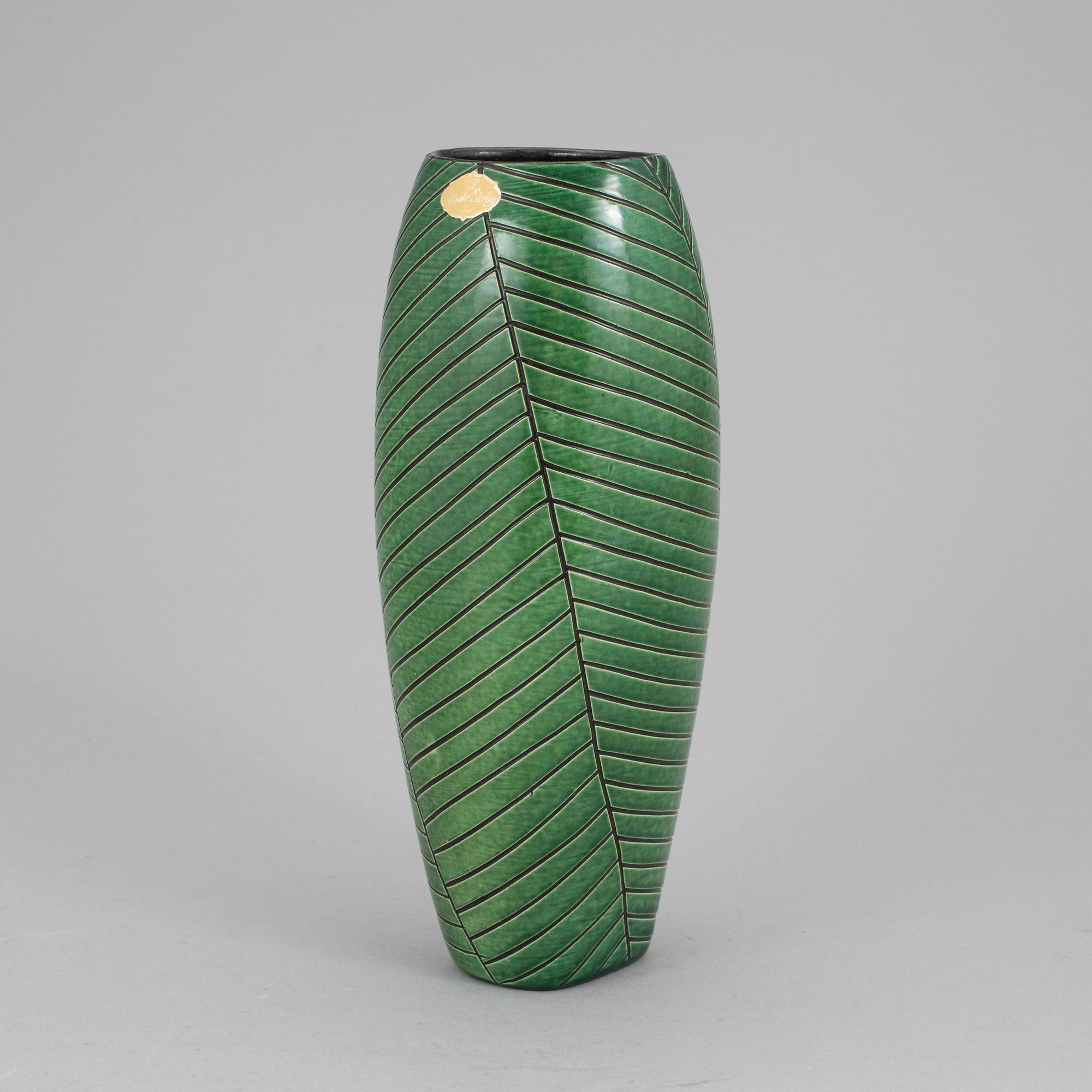 A vase by Ingrid Atterberg for Upsala Ekeby, produced from 1958 thru 1959.