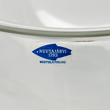 Signe Persson-Melin, A set of 14 bowls 'Boda frost', Boda late 20th century and two glass bowls.