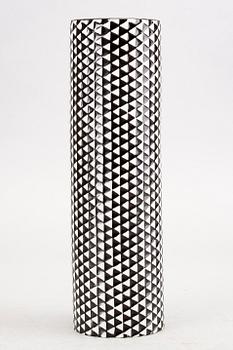 A 'Domino' stoneware vase by Stig Lindberg, Gustavsberg.