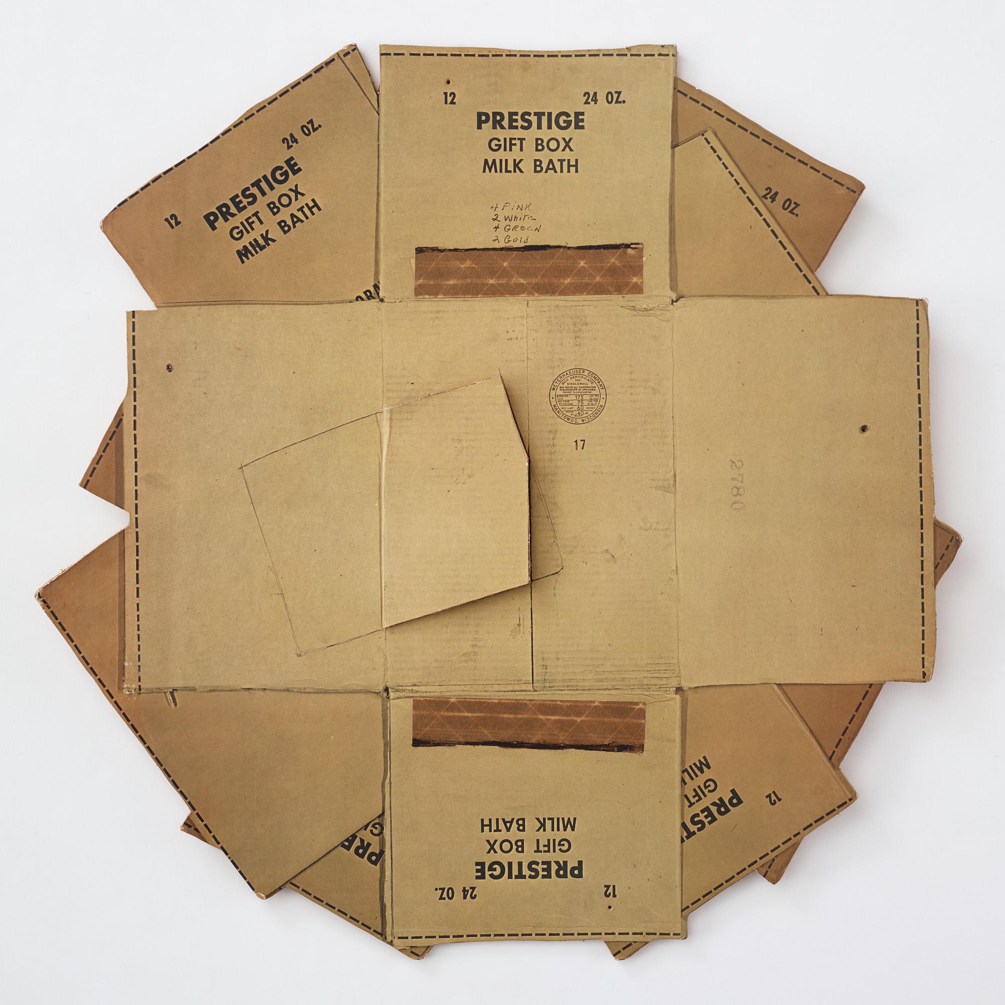 Robert Rauschenberg, Cardbird VII from: "Cardbird series".