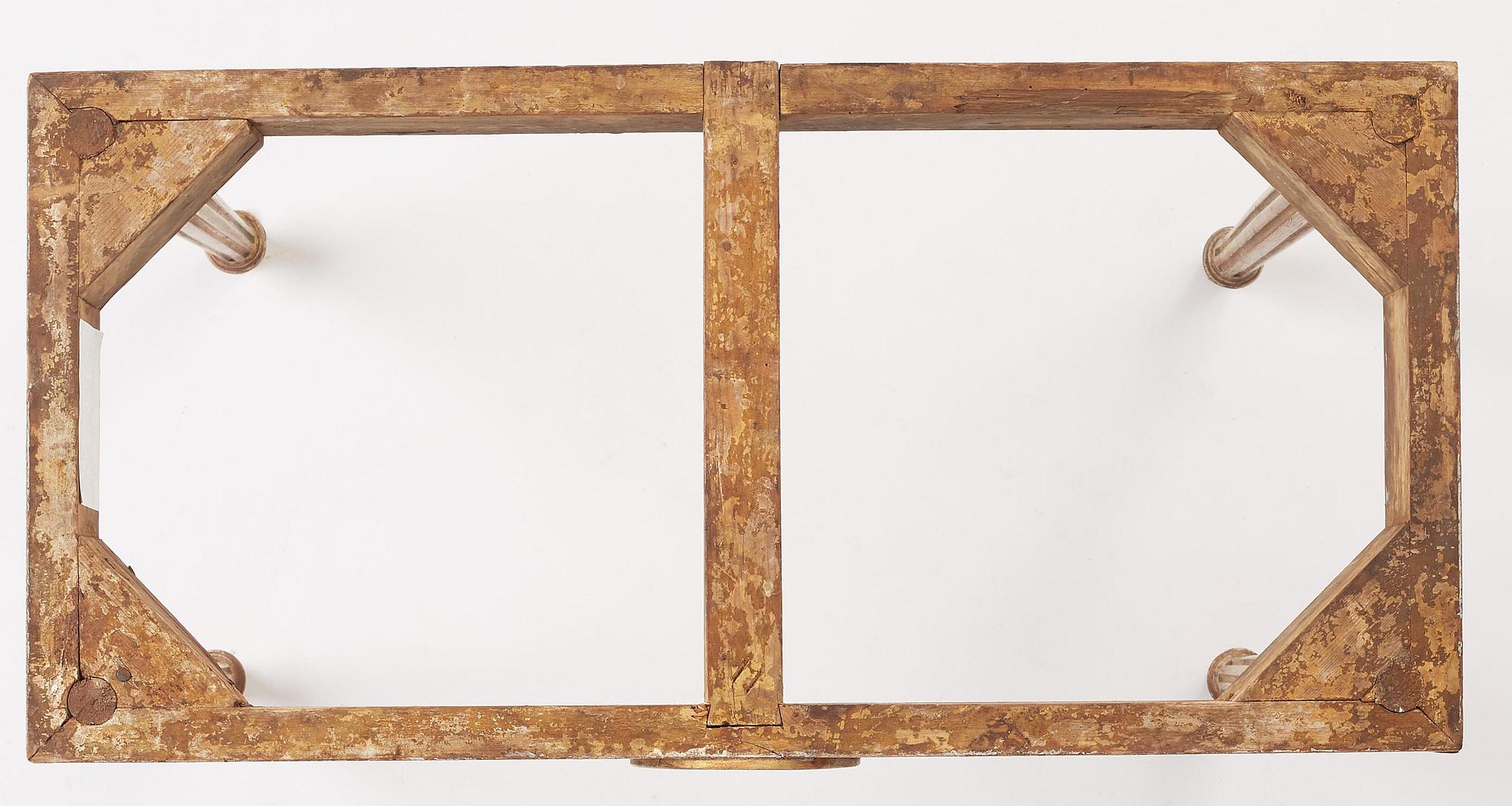 Konsolbord, Stockholmsarbete 1700-talets slut, Sengustavianskt.