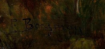 ELISE BERGMAN, olja på duk, sign.