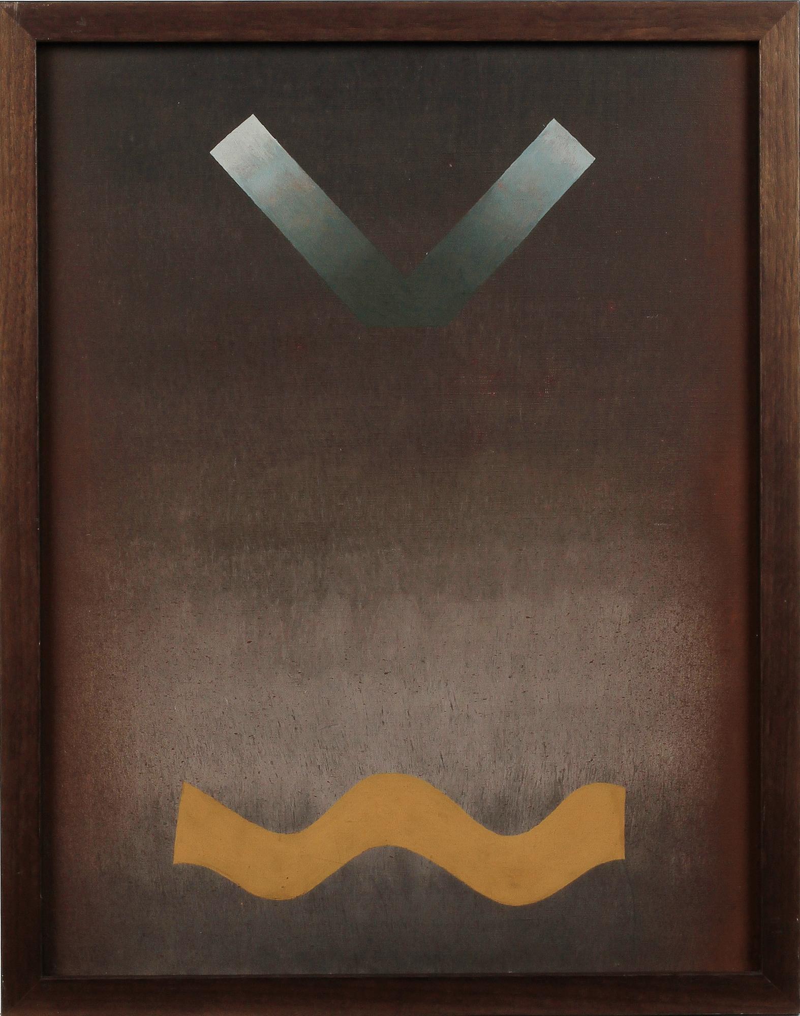 CURT HILLFON, olja på duk. Sign a tergo.