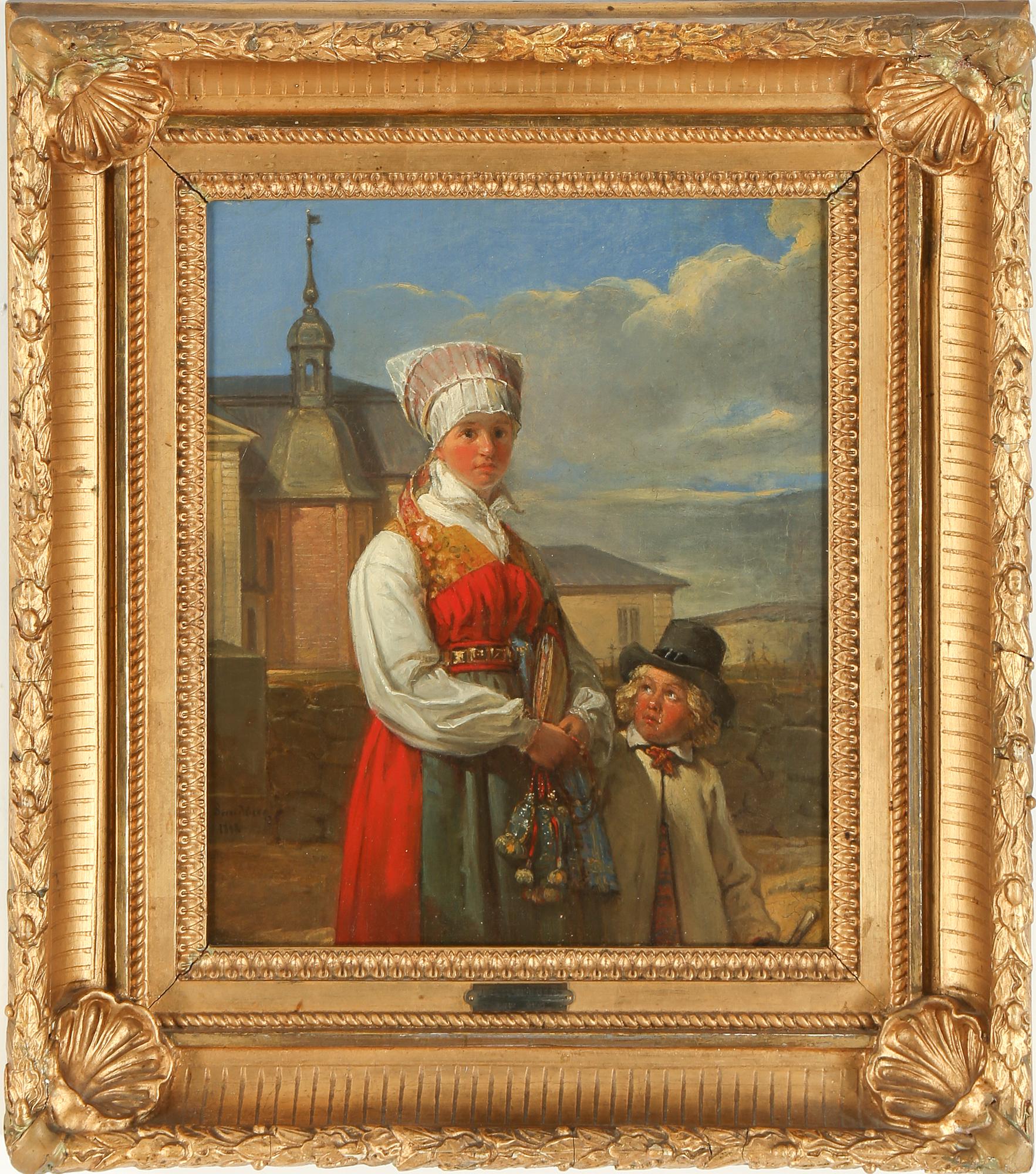 JOHAN GUSTAF SANDBERG, olja på duk, signerad och daterad 18?.