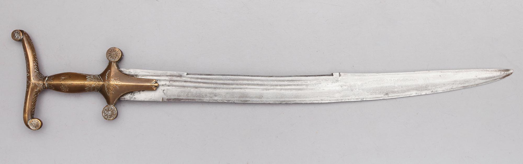 TULWAR, orientalisk, 1800-/1900-tal.