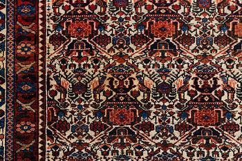 Carpet, Abadeh, antique, ca 220 x 145 cm.
