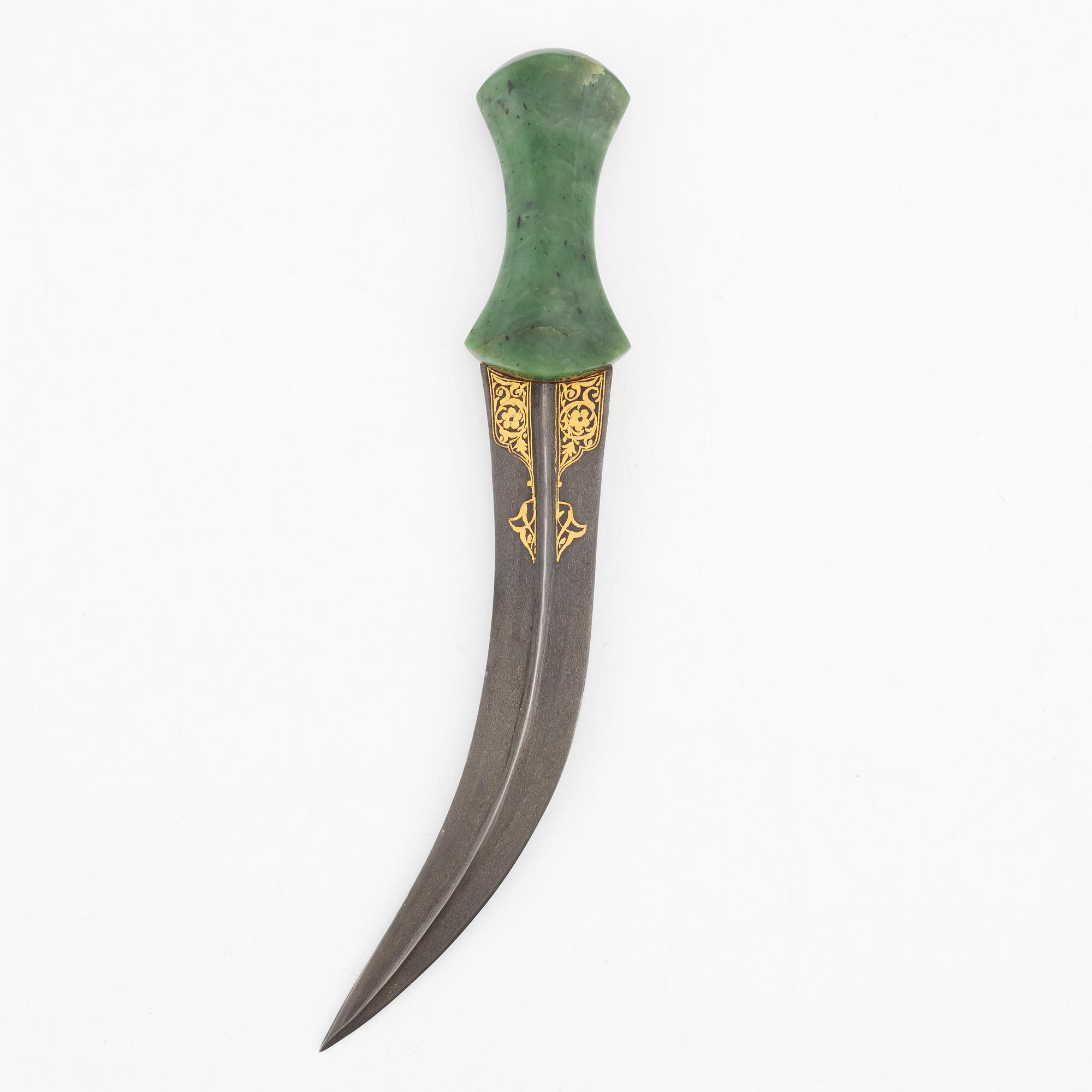 Khanjar, dagger, indopersian for the ottoman market, turn of the Century 1900.