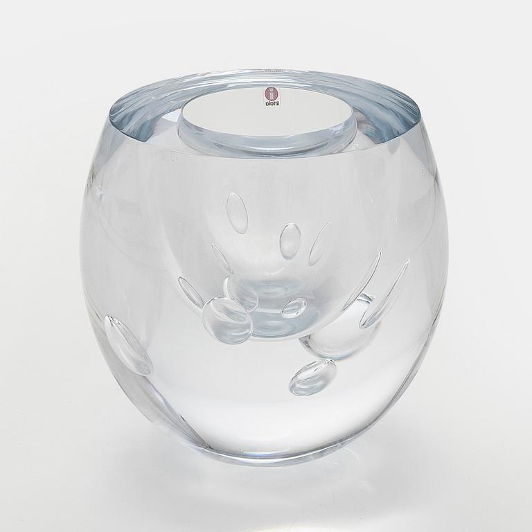 Timo Sarpaneva, glasskulptur, "Claritas", signerad Timo Sarpaneva Iittala 2007.