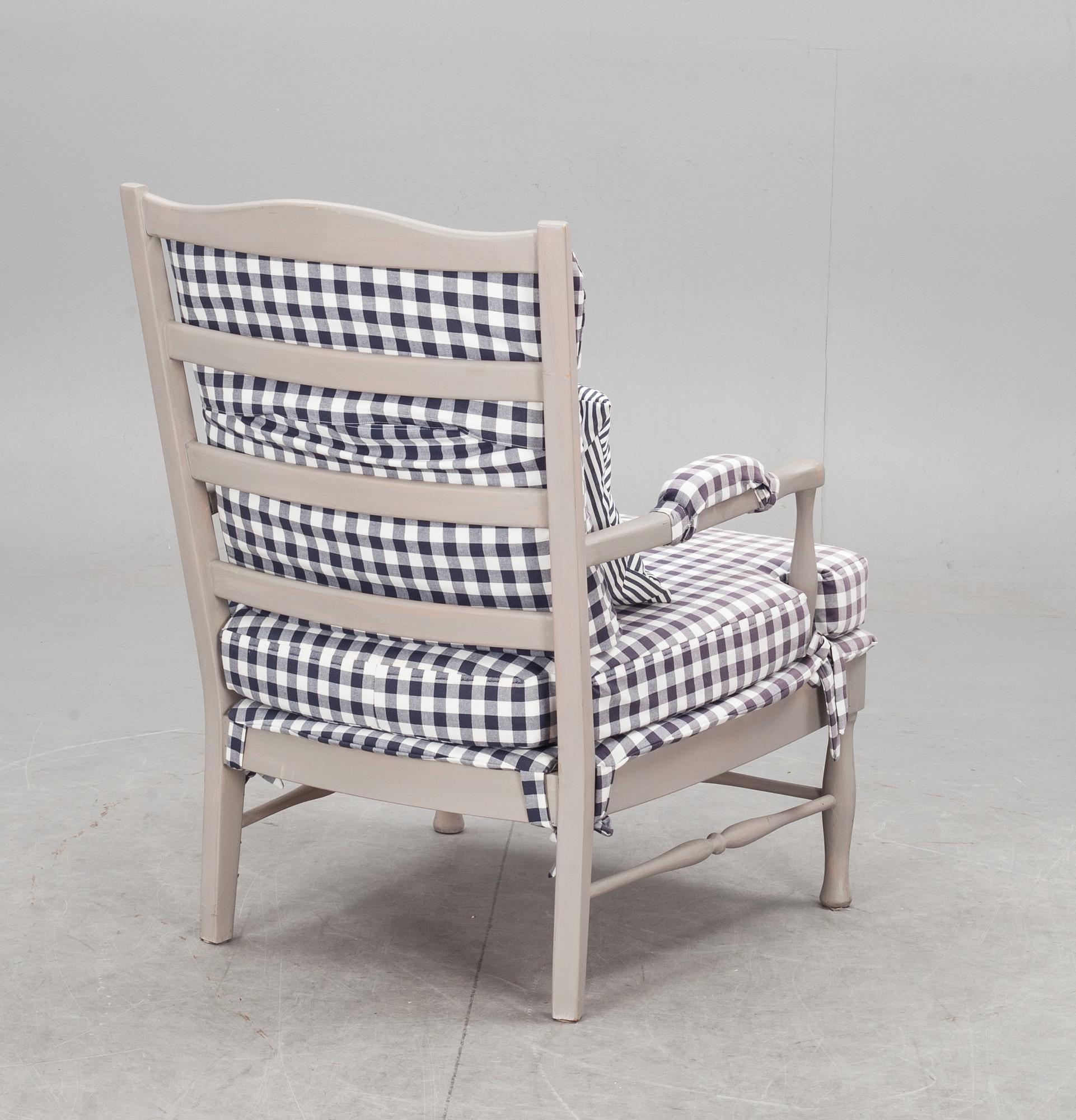 FÅTÖLJ, sk Gripsholms modell, 1900-tal.