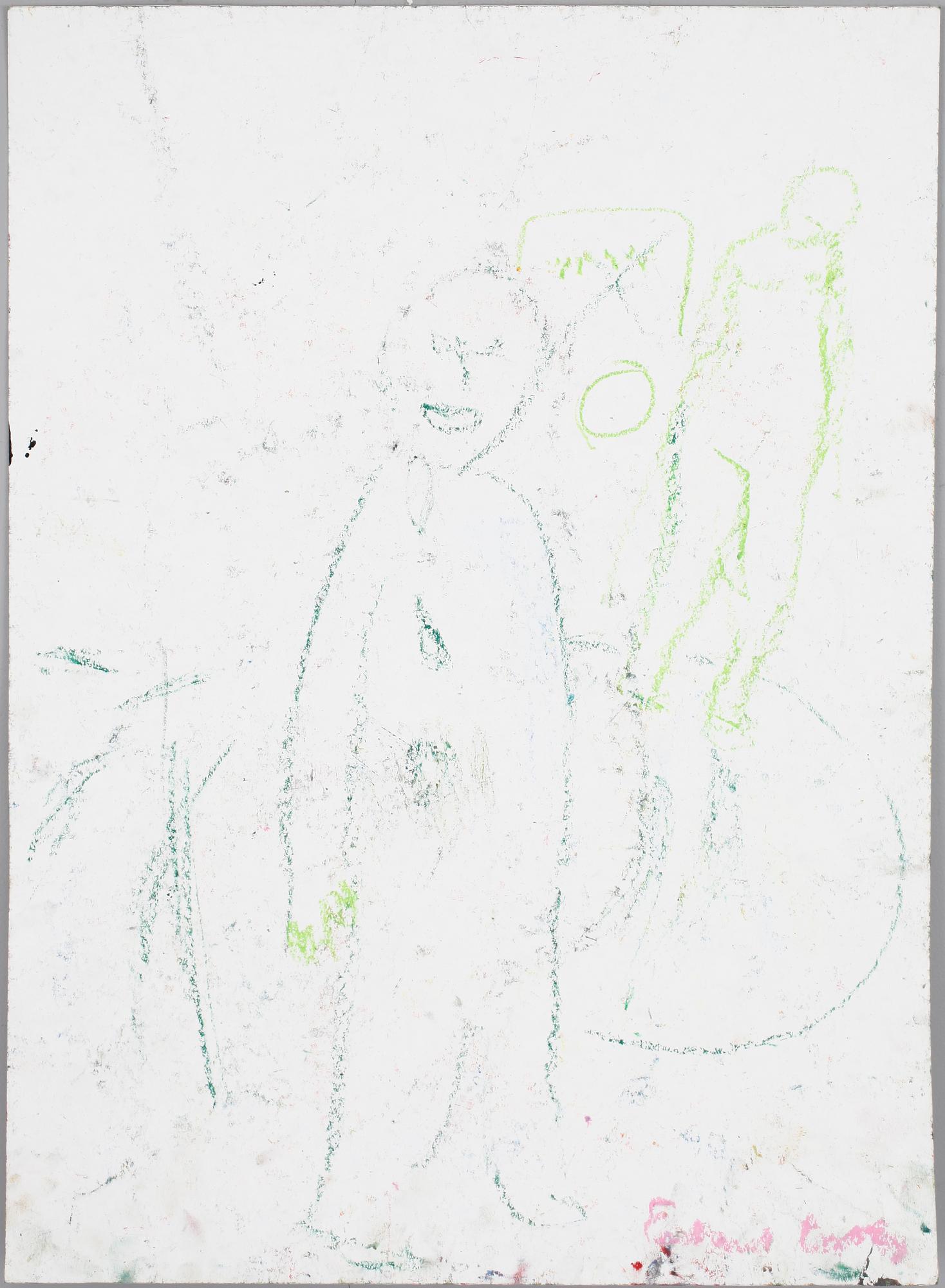 ERLAND CULLBERG, krita. Sign.