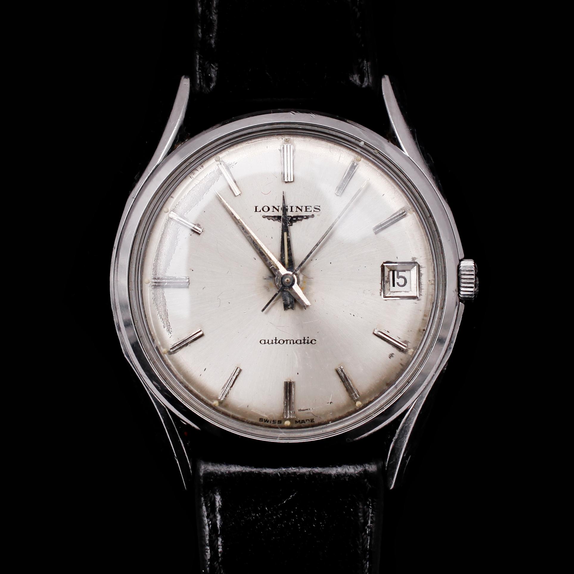 ARMBANDSUR, stål, Longines Automatic.