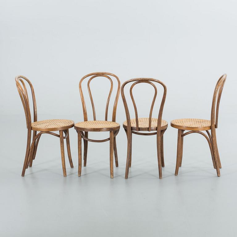 CAFÉSTOLAR, 4 st, märkta ZPM, Radomsko. Polen. 1900-talets början.