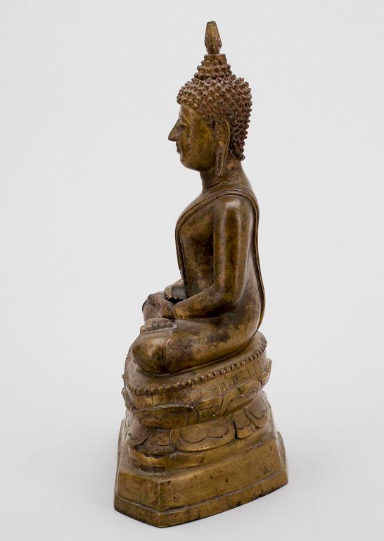 BUDDHA, brons, Thailand möjligen 1700-tal.