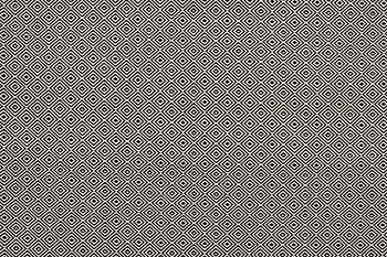 Matta, Kasthall, "Gåsöga", ca 295 x 152 cm.