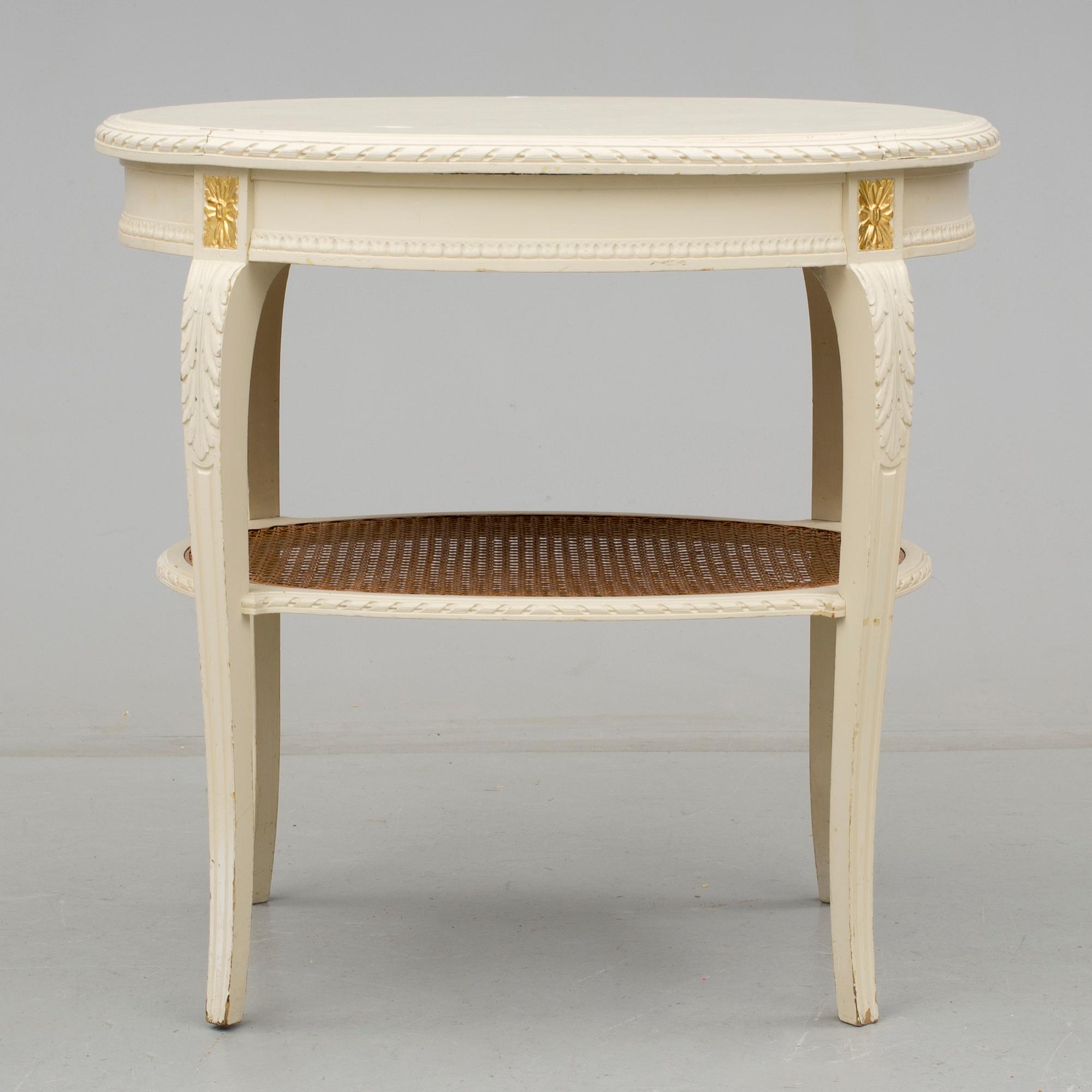 SALONGSBORD, Louis XV-stil, omkring 1900-talets mitt.