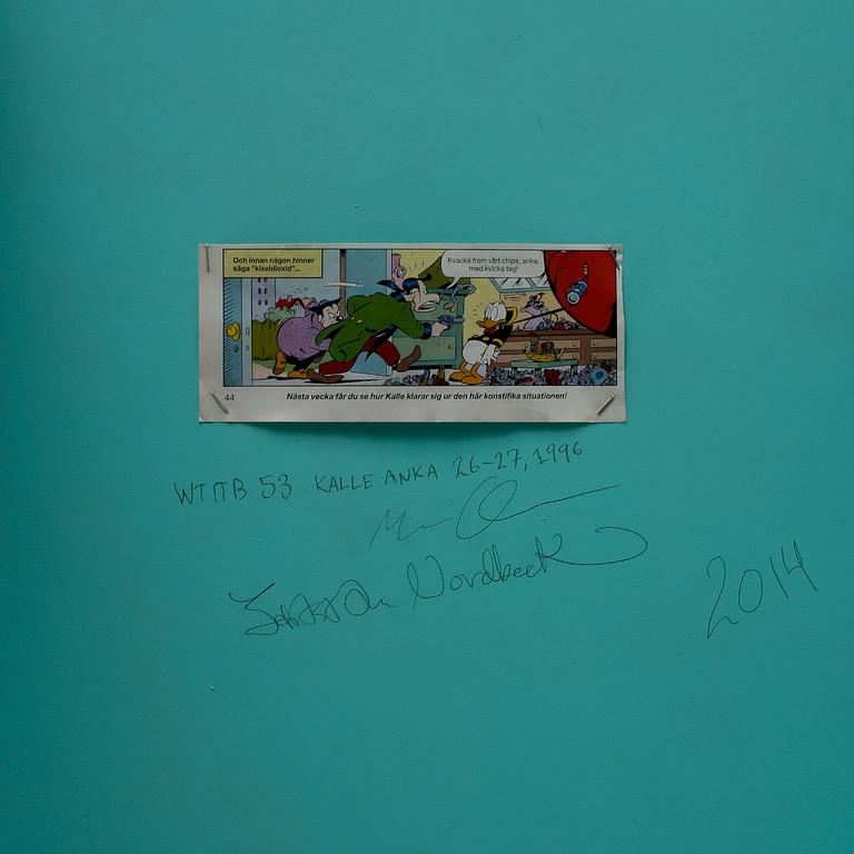 MAX & SEBASTIAN OLOFSSON NORDBECK, "WTITB 53 Kalle Anka 26-27, 1996", 2014.