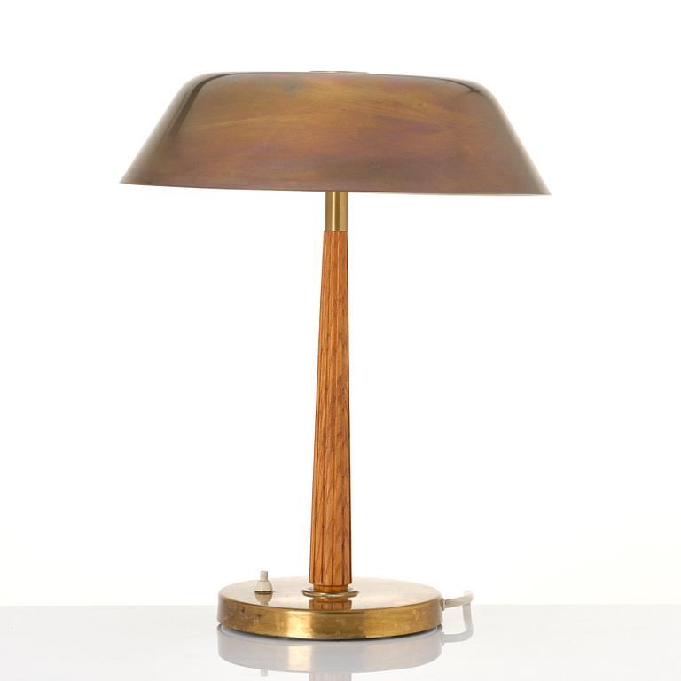 Harald Notini, a table lamp, model '15474', Arvid Böhlmarks lampfabrik, Sweden, 1940s.