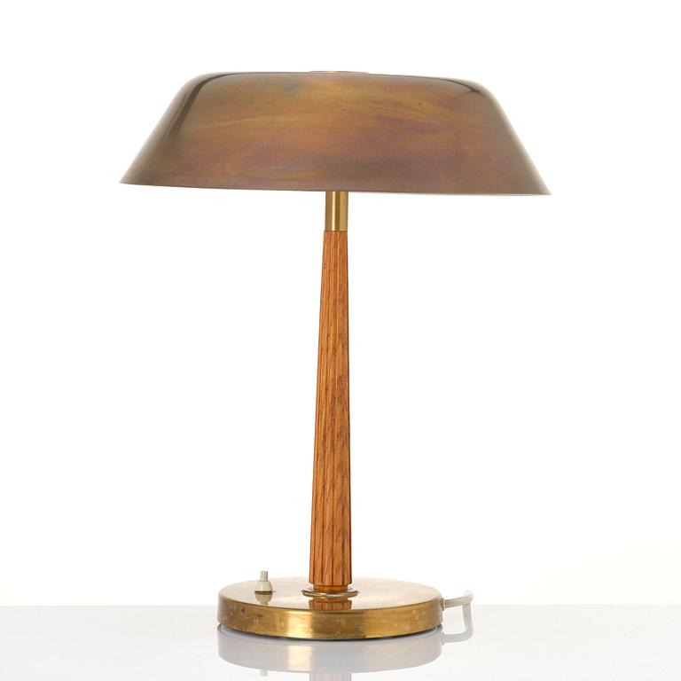 Harald Notini, bordslampa, modell "15474", Arvid Böhlmarks Lampfabrik, 1940-tal.