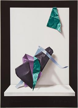 Yrjö Edelmann, litograph in colours, signed EA VII/XXXVI.