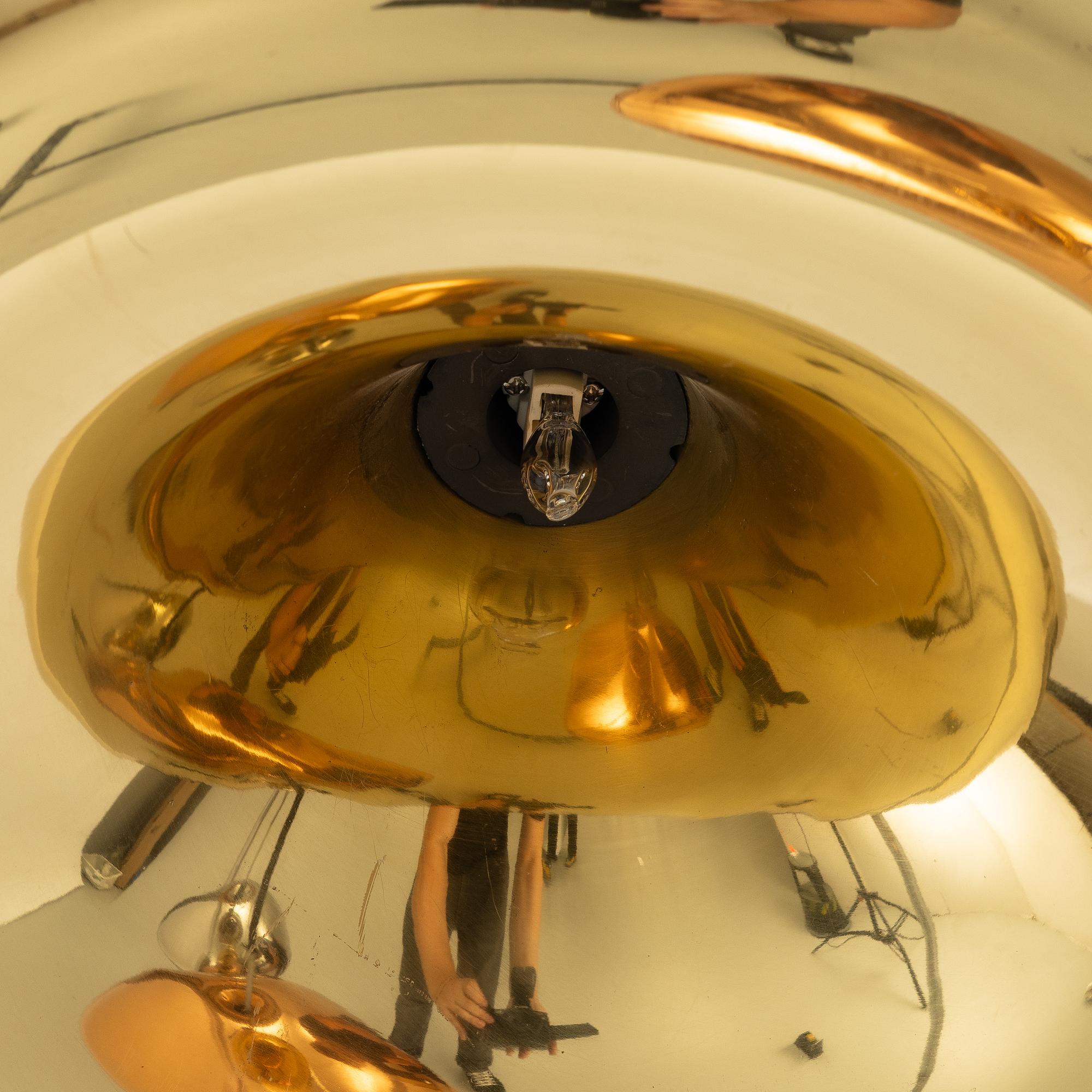 Tom Dixon, five 'Void' ceiling lamps, 2000s.
