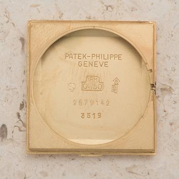 PATEK PHILIPPE, Genève, armbandsur, 25,5 x 26,5 (33,5) mm,